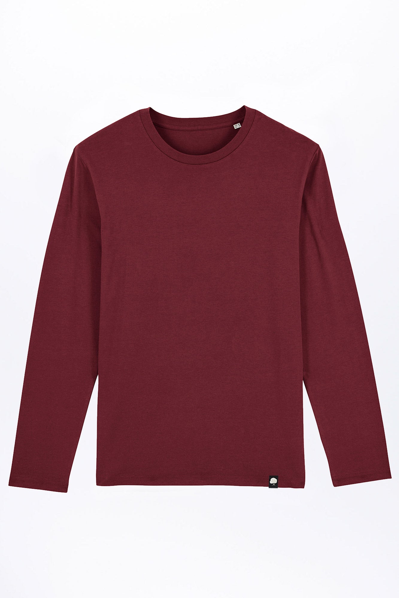 M-STTM560-Bio-Longsleeve-Standard-Maenner-Burgundy