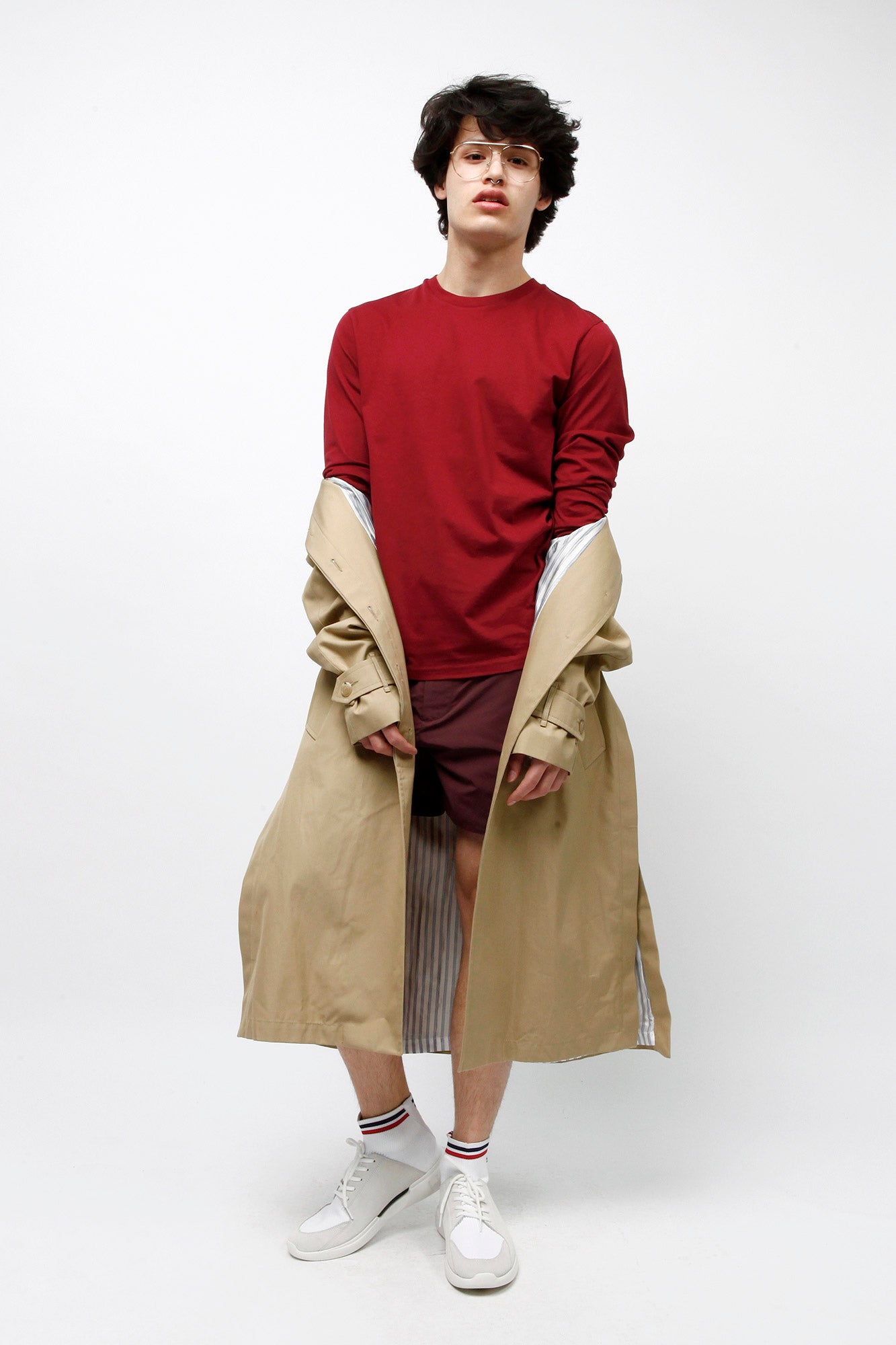 M-STTM560-Longsleeve-Bio-fuer-Maenner-Nachhaltig-Burgundy-Vorne