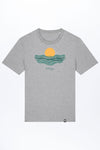 Sun And Waves T-Shirt für Männer