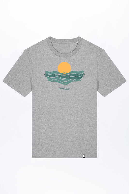 Sun And Waves T-Shirt für Männer