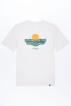 Sun And Waves T-Shirt für Männer