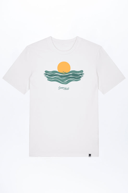 Sun And Waves T-Shirt für Männer