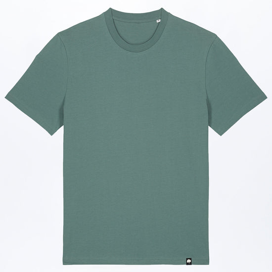 M-STTU169-Basic-T-Shirt-aus-Bio-Baumwolle-Mode-Online-Shop-LAREX-Green-Bay-Vorne