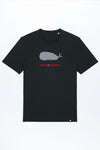 M-STTU169-Basic-T-Shirt-aus-Bio-Baumwolle-mit-Druck-Whale-Watching-Black
