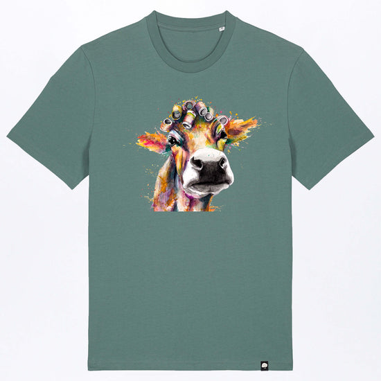 M-STTU169-Cow-Basic-T-Shirt-aus-Bio-Baumwolle-Mode-Onlineshop-LAREX-Green-Bay-Vorne