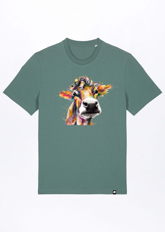 M-STTU169-Cow-Basic-T-Shirt-aus-Bio-Baumwolle-Mode-Onlineshop-LAREX-Green-Bay-Vorne