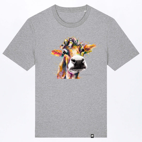 M-STTU169-Cow-Basic-T-Shirt-aus-Bio-Baumwolle-Mode-Onlineshop-LAREX-Heather-Grey-Vorne