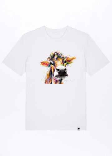 M-STTU169-Cow-Basic-T-Shirt-aus-Bio-Baumwolle-Mode-Onlineshop-LAREX-White-Vorne