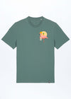 M-STTU169-Flamingo-Summer-Basic-T-Shirt-aus-Bio-Baumwolle-Natur-Mode-LAREX-Green-Bay-VorneiuYOGIQZSGhmH