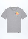 M-STTU169-Flamingo-Summer-Basic-T-Shirt-aus-Bio-Baumwolle-Natur-Mode-LAREX-Heather-Grey-Vorne
