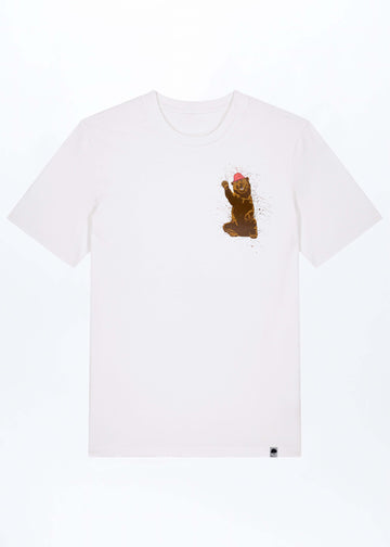 M-STTU169-Happy-Baer-Basic-T-Shirt-aus-Bio-Baumwolle-Bio-Mode-LAREX-White-Vorne