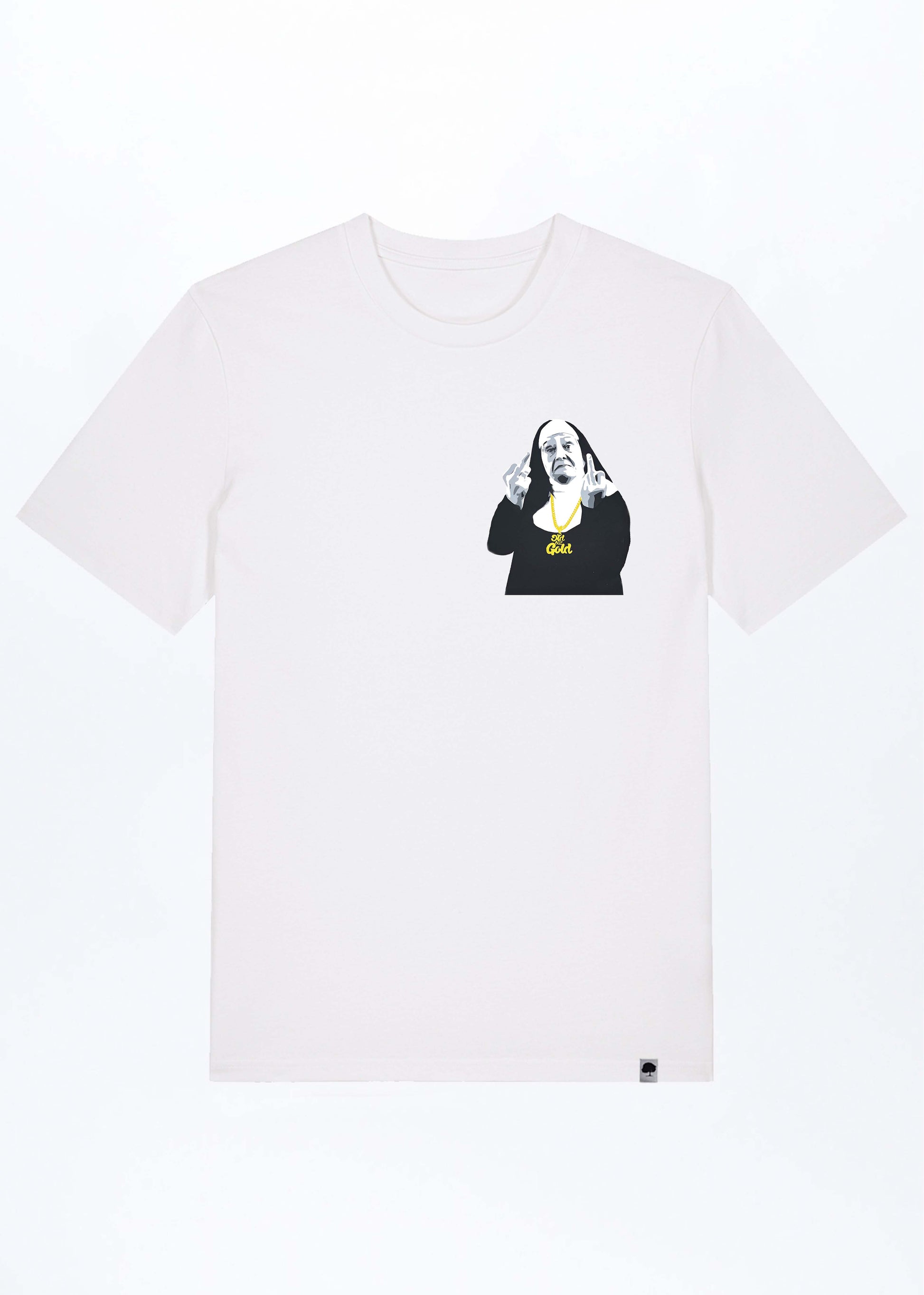 M-STTU169-Old-But-Gold-Basic-T-Shirt-aus-Bio-Baumwolle-Oeko-Mode-Online-Shop-LAREX-White-Vorne