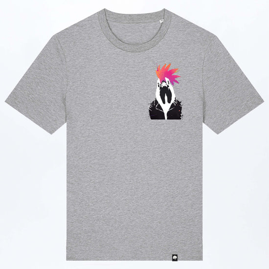 M-STTU169-Rooster-Basic-T-Shirt-aus-Bio-Baumwolle-Bio-Kleidung-LAREX-Heather-Grey-Vorne