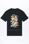 Peach Blush And Bloom T-Shirt für Männer