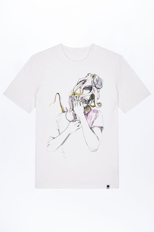 M-STTU169-T-Shirt-aus-Bio-Baumwolle-Crake-Head-White