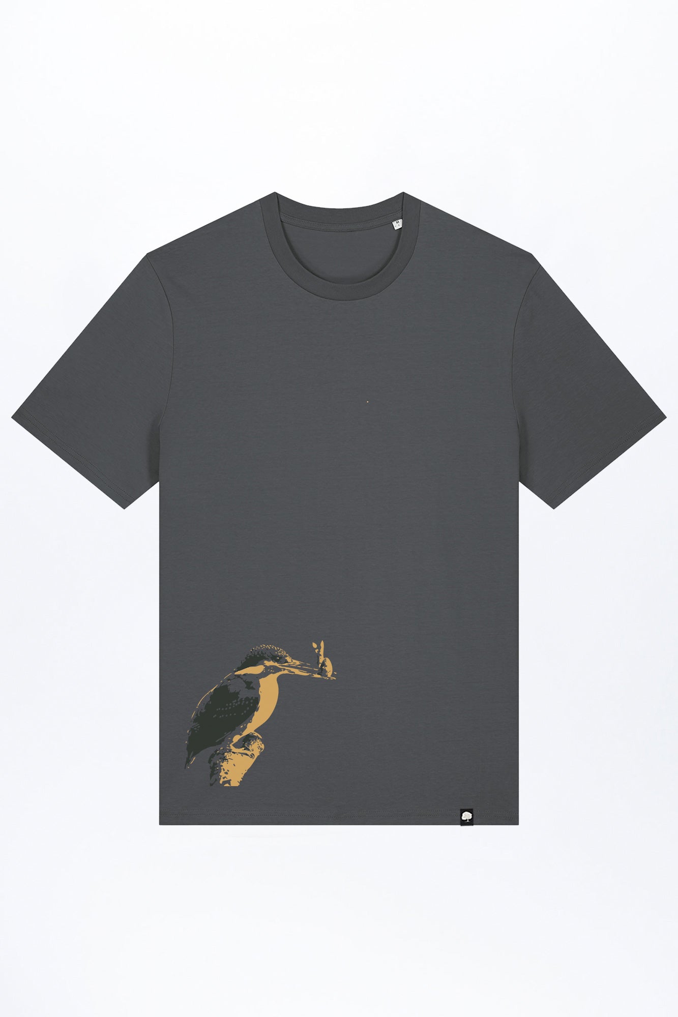 M-STTU169-T-Shirt-aus-Bio-Baumwolle-Eisvogel-Anthracite