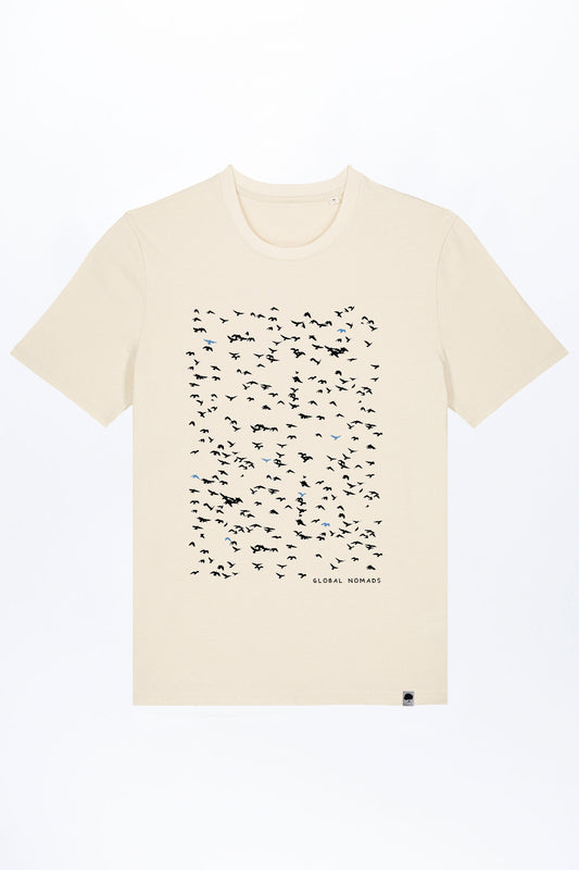 M-STTU169-T-Shirt-aus-Bio-Baumwolle-Flying-Birds-Natural-Raw