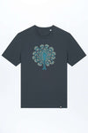 M-STTU169-T-Shirt-aus-Bio-Baumwolle-mit-Druck-Baum-Mensch-India-Ink-Grey