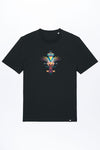 M-STTU169-T-Shirt-aus-Bio-Baumwolle-mit-Druck-Bird-of-Peace-Black