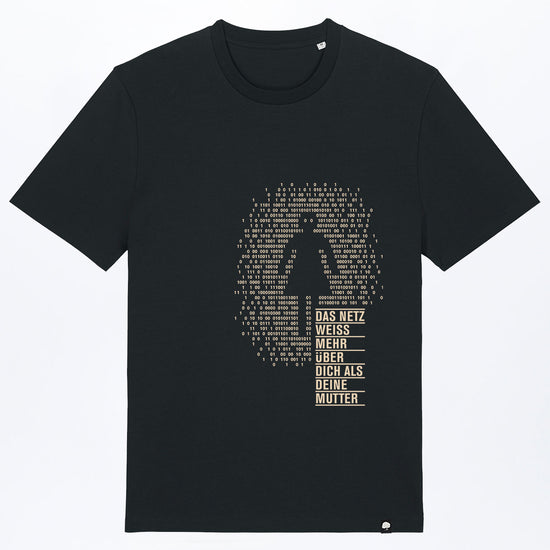 M-STTU169-T-Shirt-aus-Bio-Baumwolle-mit-Druck-Deine-Mutter-Black