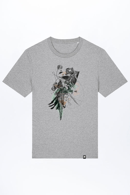 M-STTU169-T-Shirt-aus-Bio-Baumwolle-mit-Druck-Disorder-Heather-Grey