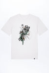 M-STTU169-T-Shirt-aus-Bio-Baumwolle-mit-Druck-Disorder-White