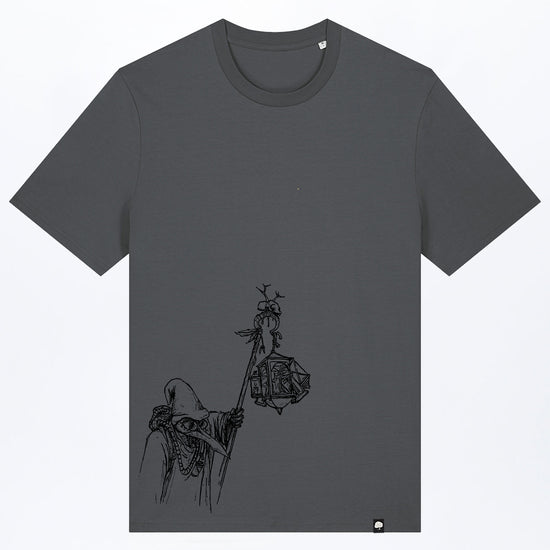 M-STTU169-T-Shirt-aus-Bio-Baumwolle-mit-Druck-Dr-Schnabel-Anthracite