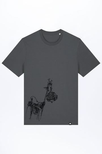 M-STTU169-T-Shirt-aus-Bio-Baumwolle-mit-Druck-Dr-Schnabel-Anthracite