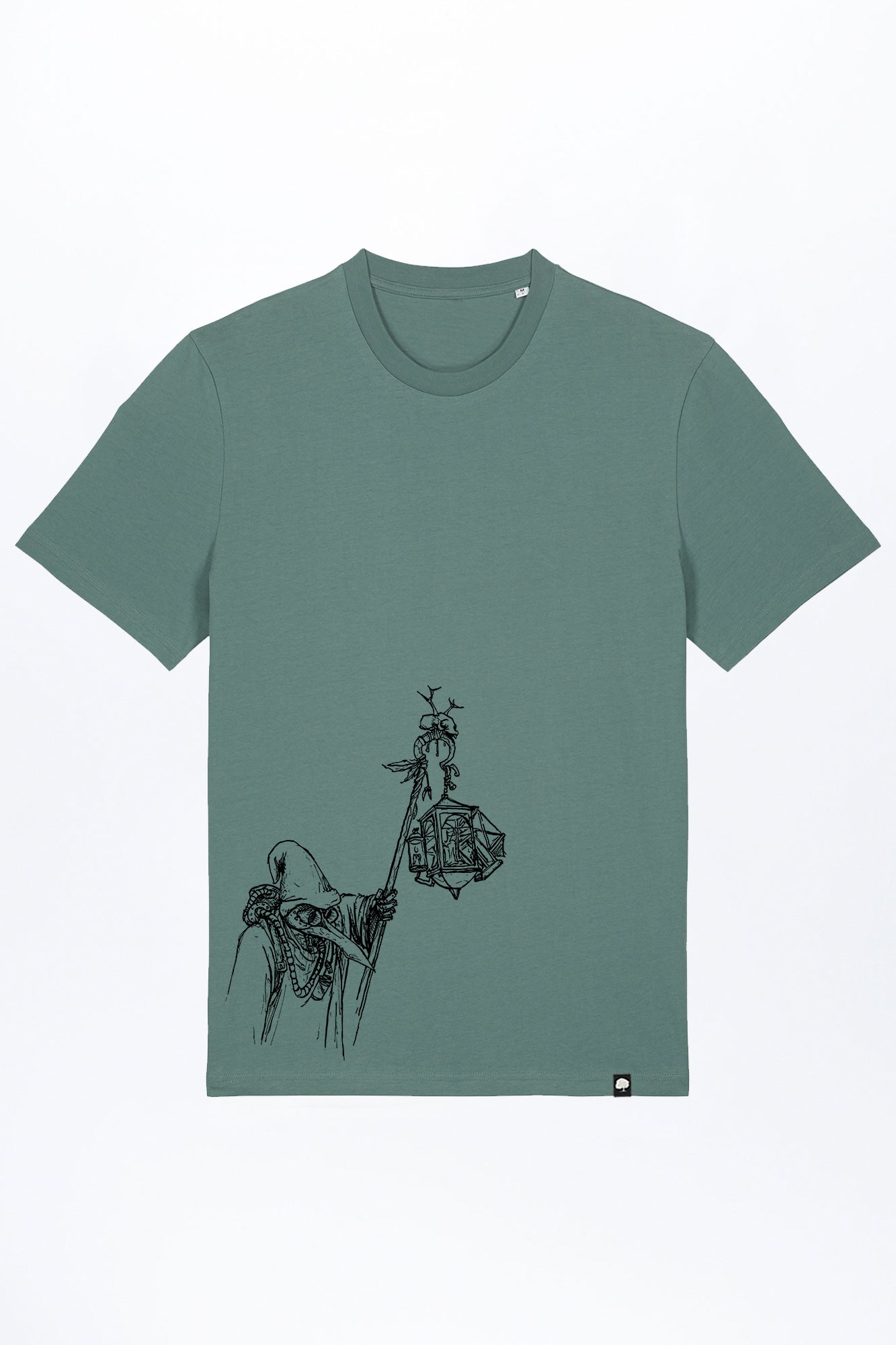 M-STTU169-T-Shirt-aus-Bio-Baumwolle-mit-Druck-Dr-Schnabel-Green-Bay