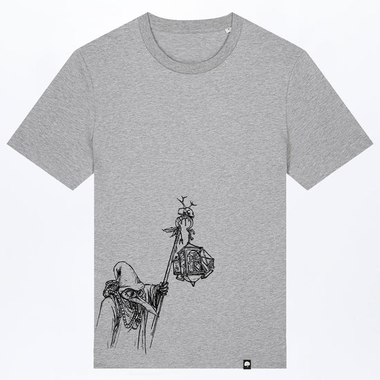 M-STTU169-T-Shirt-aus-Bio-Baumwolle-mit-Druck-Dr-Schnabel-Heather-Grrey