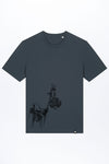 M-STTU169-T-Shirt-aus-Bio-Baumwolle-mit-Druck-Dr-Schnabel-India-Ink-Grey