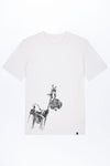 M-STTU169-T-Shirt-aus-Bio-Baumwolle-mit-Druck-Dr-Schnabel-White