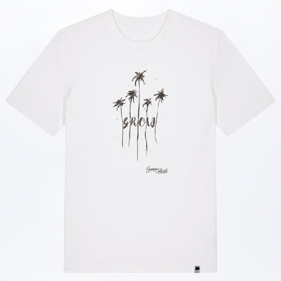M-STTU169-T-Shirt-aus-Bio-Baumwolle-mit-Druck-Grow-White