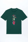 M-STTU169-T-Shirt-aus-Bio-Baumwolle-mit-Druck-Herz-Pilz-Glazed-Green