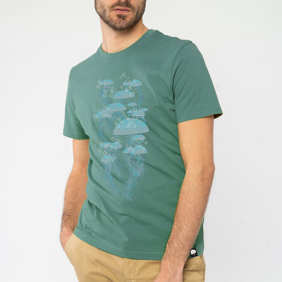 M-STTU169-T-Shirt-aus-Bio-Baumwolle-mit-Druck-Jelly-Green-Bay-Model