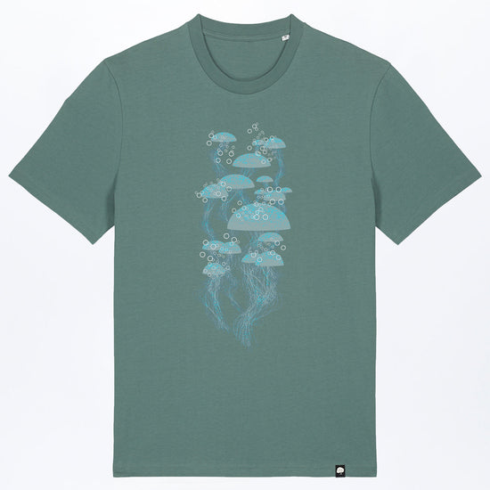 M-STTU169-T-Shirt-aus-Bio-Baumwolle-mit-Druck-Jelly-Green-Bay