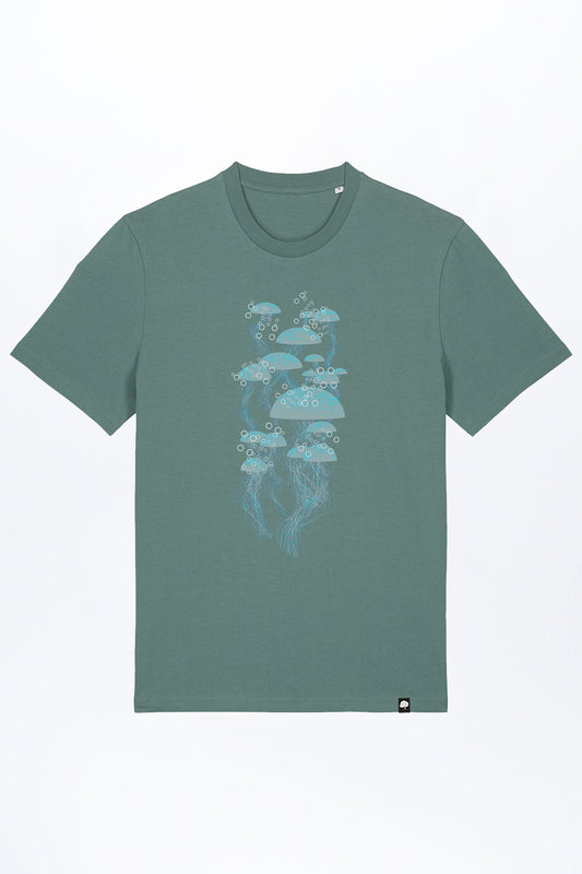 M-STTU169-T-Shirt-aus-Bio-Baumwolle-mit-Druck-Jelly-Green-Bay