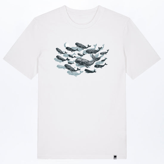 M-STTU169-T-Shirt-aus-Bio-Baumwolle-mit-Druck-Leviathan-White
