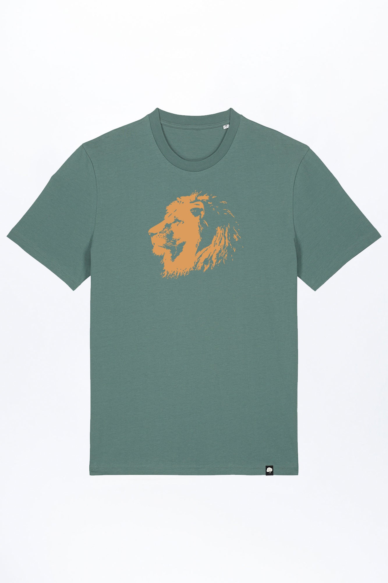 M-STTU169-T-Shirt-aus-Bio-Baumwolle-mit-Druck-Lion-Green-Bay