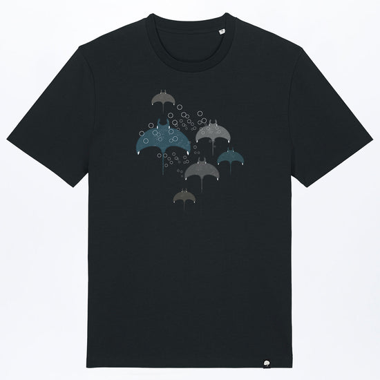 M-STTU169-T-Shirt-aus-Bio-Baumwolle-mit-Druck-Manta-Black