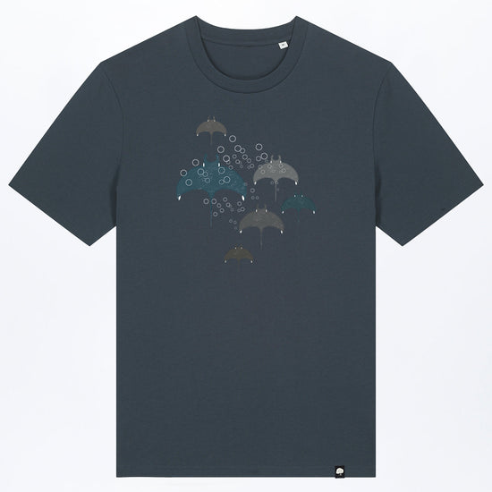 M-STTU169-T-Shirt-aus-Bio-Baumwolle-mit-Druck-Manta-India-Ink-Grey