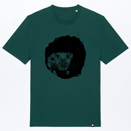 M-STTU169-T-Shirt-aus-Bio-Baumwolle-mit-Druck-Mousie-Glazed-Green