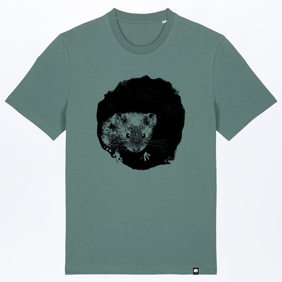 M-STTU169-T-Shirt-aus-Bio-Baumwolle-mit-Druck-Mousie-Green-Bay