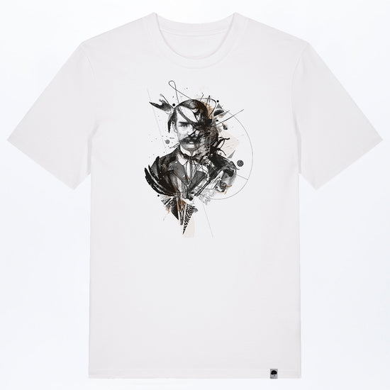 M-STTU169-T-Shirt-aus-Bio-Baumwolle-mit-Druck-One-Eyed-White