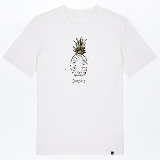 M-STTU169-T-Shirt-aus-Bio-Baumwolle-mit-Druck-Pinetree-White