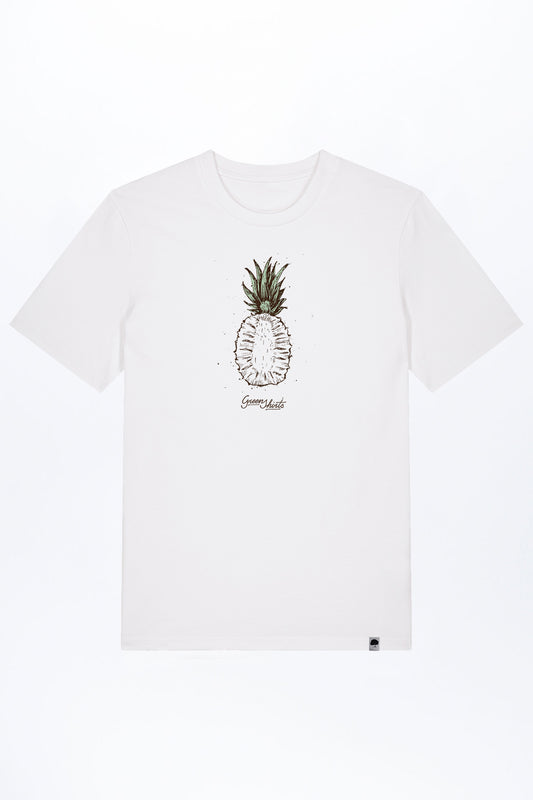M-STTU169-T-Shirt-aus-Bio-Baumwolle-mit-Druck-Pinetree-White