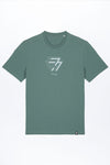 M-STTU169-T-Shirt-aus-Bio-Baumwolle-mit-Druck-Triangle-Green-Bay