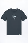 M-STTU169-T-Shirt-aus-Bio-Baumwolle-mit-Druck-Triangle-India-Ink-Grey