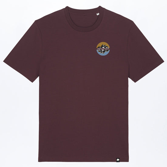 M-STTU169-T-Shirt-aus-Bio-Baumwolle-mit-Druck-Urban-Nomad-Red-Brown