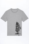 M-STTU169-T-Shirt-aus-Bio-Baumwolle-mit-Druck-Wanderer-Heather-Grey